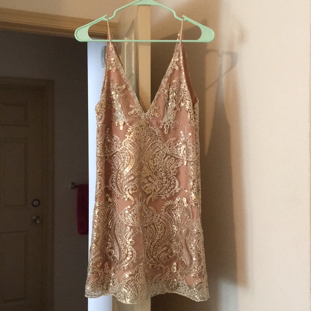 Sequined Free People Dress